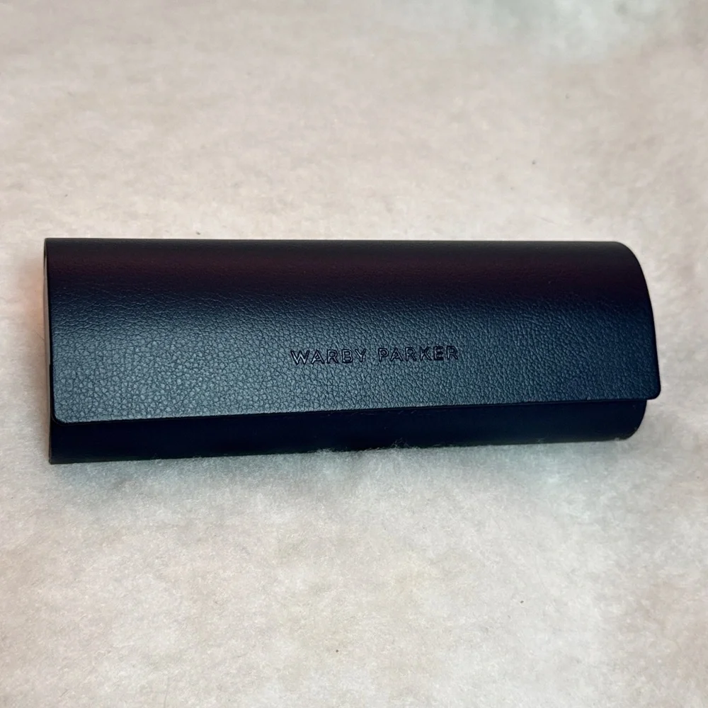 Warby Parker Glasses Case Black‎ Eye Glass Case Protect Glasses Classic